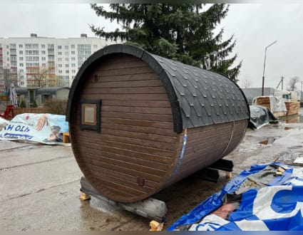 Баня-бочка в Кемерово